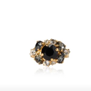Molly Ring Jet combo Gold