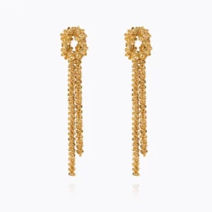 Gemma Statement Earrings Gold