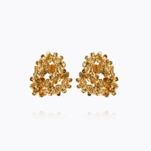 Mini Gemma Gold Earrings